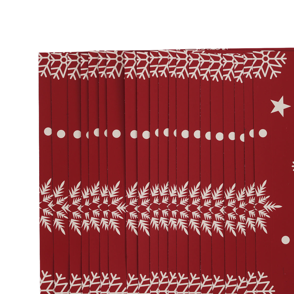Christmas Wrapping Paper 40 sheets (20 each colour) (Size - One Size) - Red Green 8641926 3