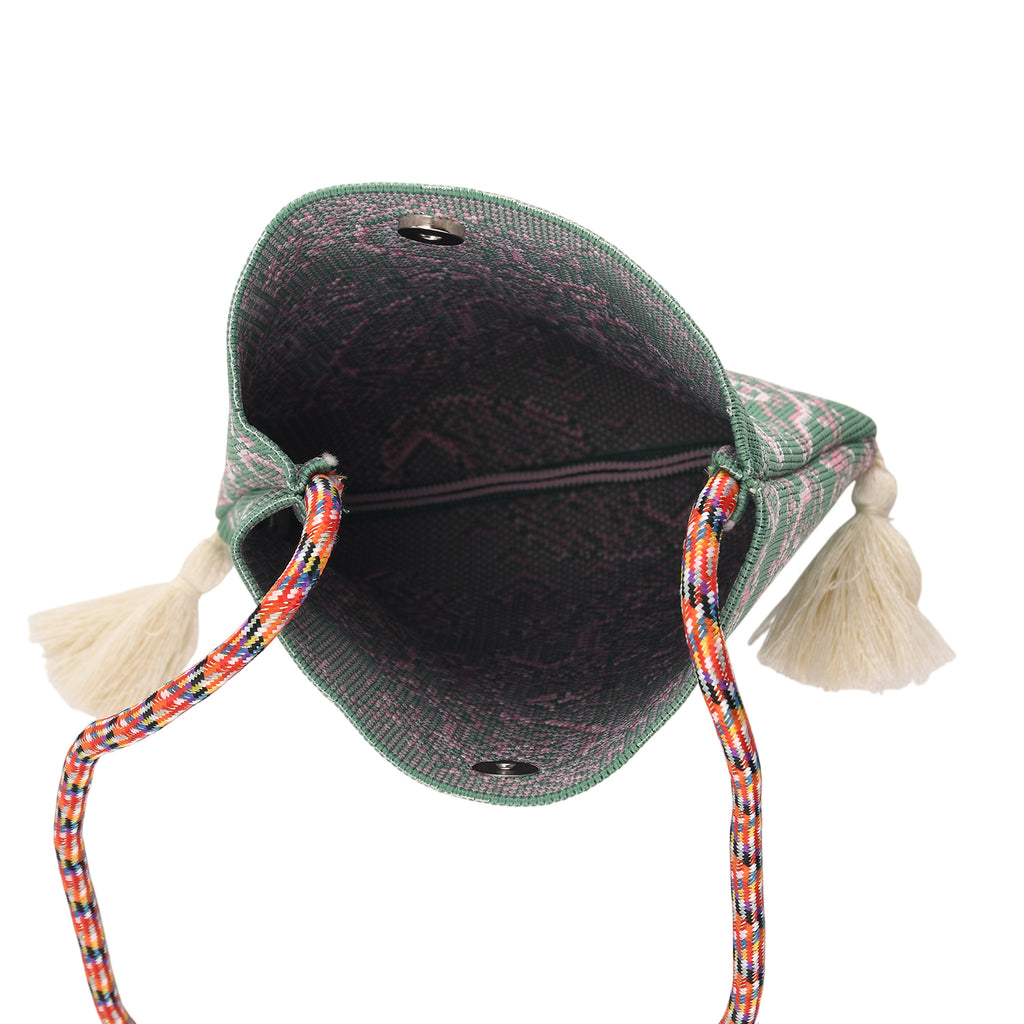 Crossbody Bag (Size - One Size) - Pink Green_8642015_5