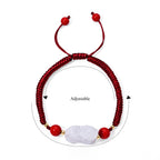 D'Joy Jade, Natural Red Cinnabar Beads Bracelet Sterling Silver  30.000  Ct._8642232_4