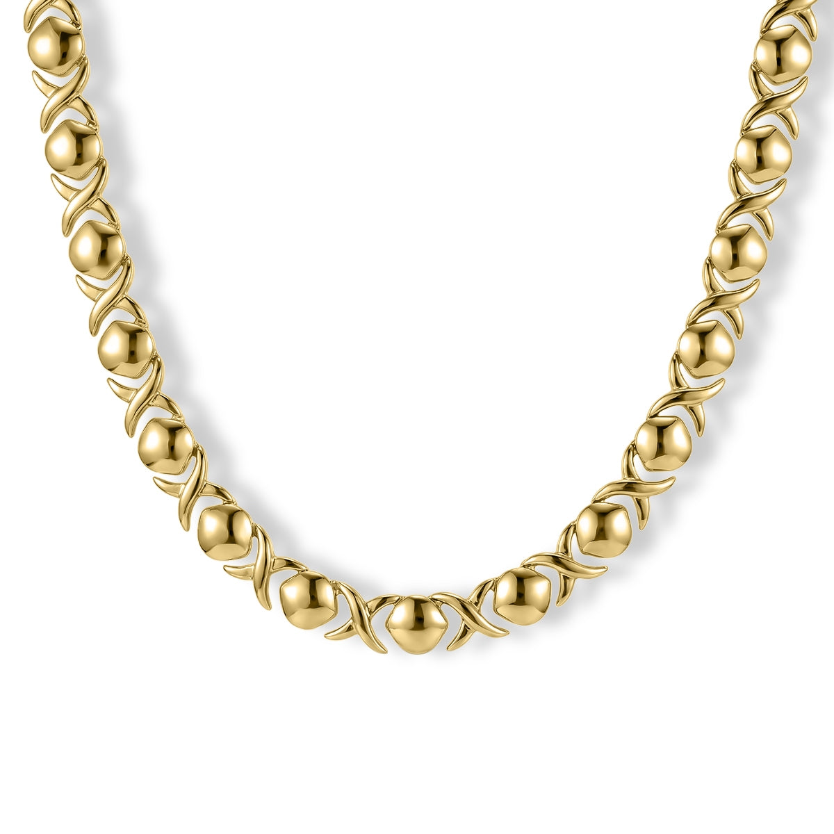 EverTrue Bronzella Collection - Necklace (Size - 20) in Yellow Gold Tone V32562462 3