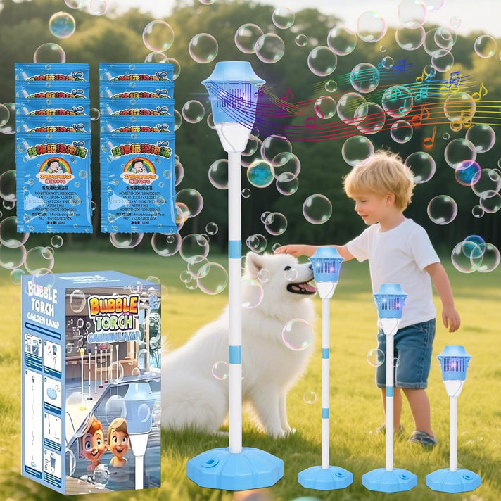 Magical Garden Bubble Torch Stand-Up Automatic Bubble Machine - Blue 8642435 1
