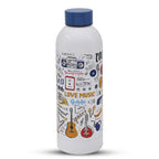 Love Music Drink Bottle - White_8642850