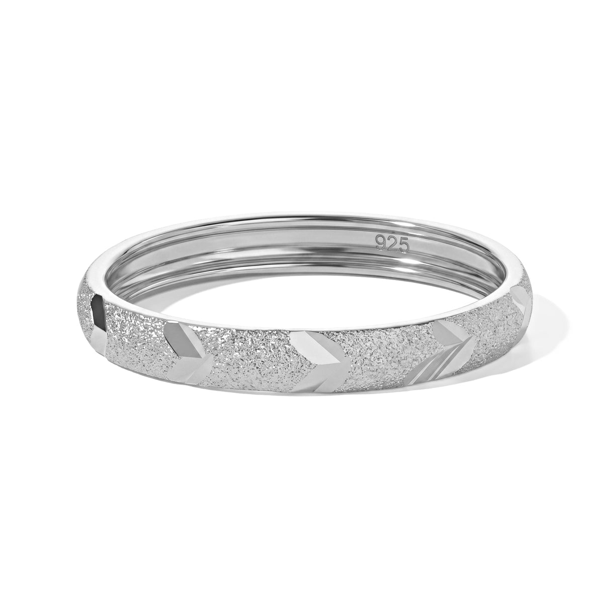 Yellow Gold Plated Sterling Silver Band Ring 8645870 0