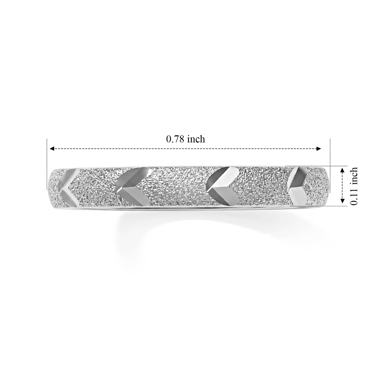Yellow Gold Plated Sterling Silver Band Ring 8645870 4