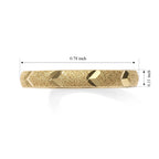 Diamond Cut Band Ring in Yellow Gold Plated Sterling Silver_8646031_5
