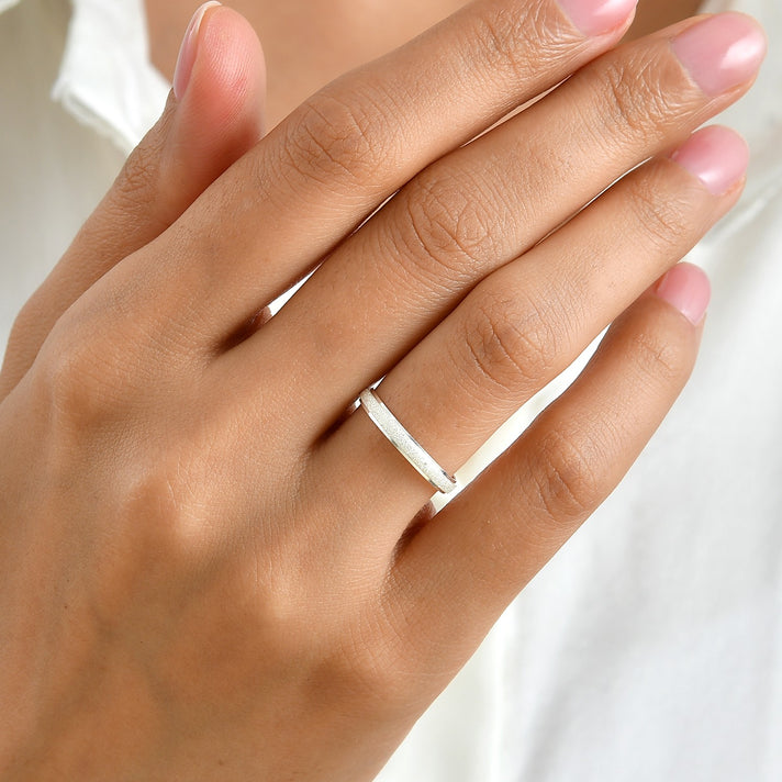 Biggest Close Out Deal- Sterling Silver Band Ring 8646042 2