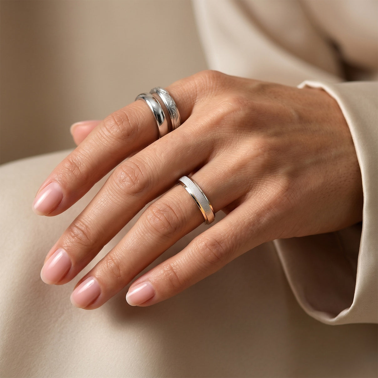 Biggest CLose Out Deal- Yellow Gold Plated Sterling Silver Band Ring 8646042 3