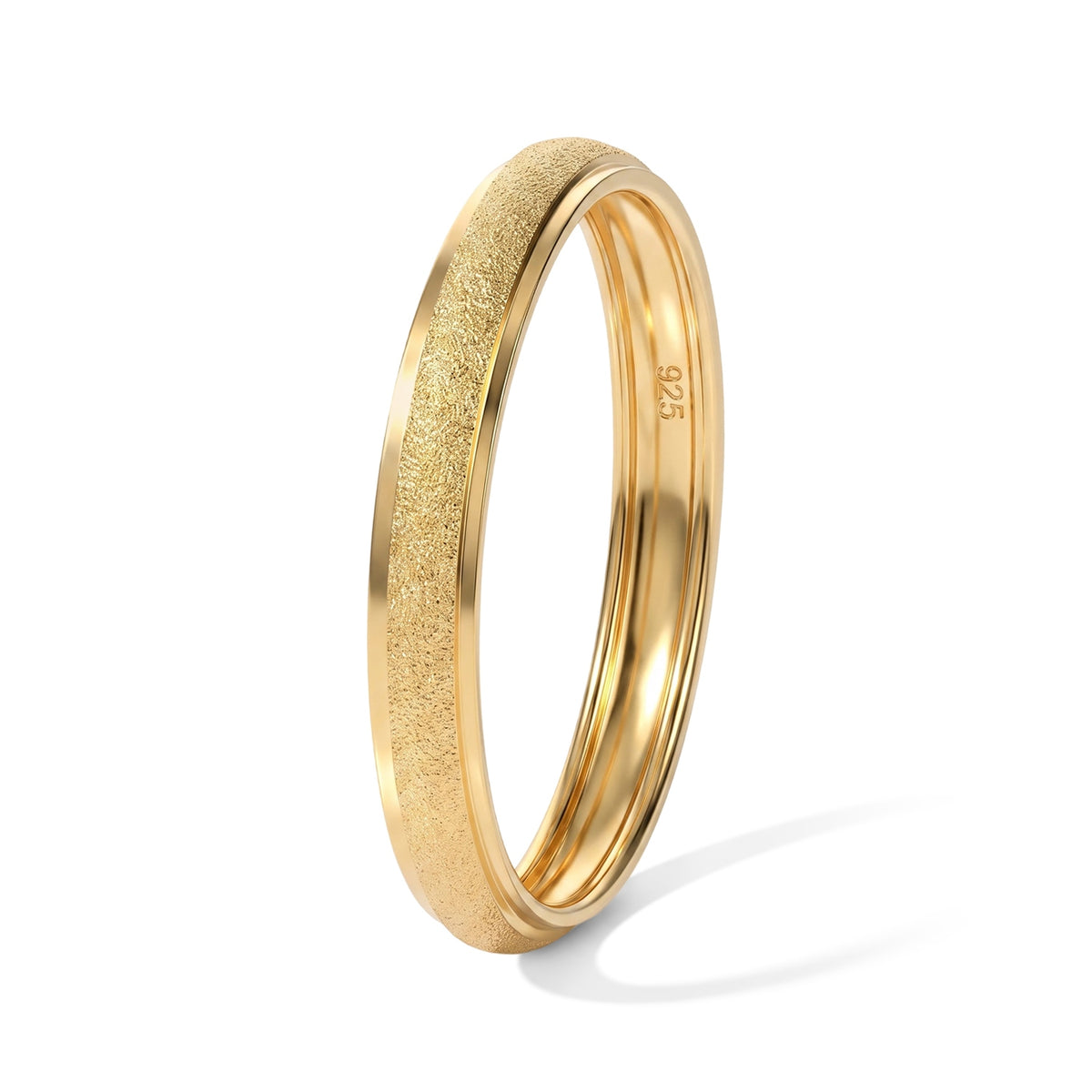 Biggest CLose Out Deal- Yellow Gold Plated Sterling Silver Band Ring V32578886 4