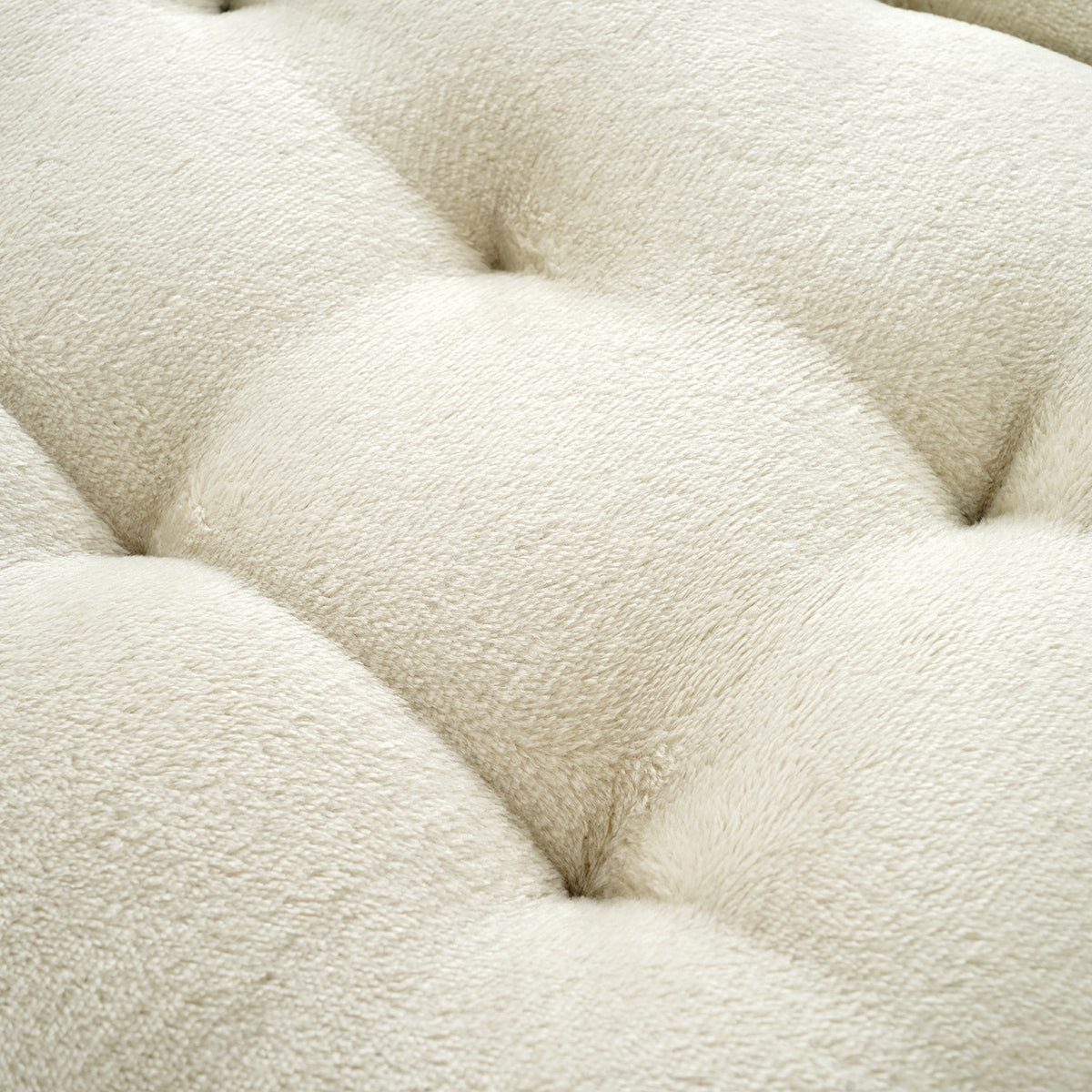 LIVMORE Set of 2 - Faux Fur Leopard Print Square Chair Seat Cushions (40x40cm) - Brown 8646354 5