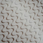 LIVMORE Patterned Blanket (Size 200x1 cm) - Beige_8646830_2