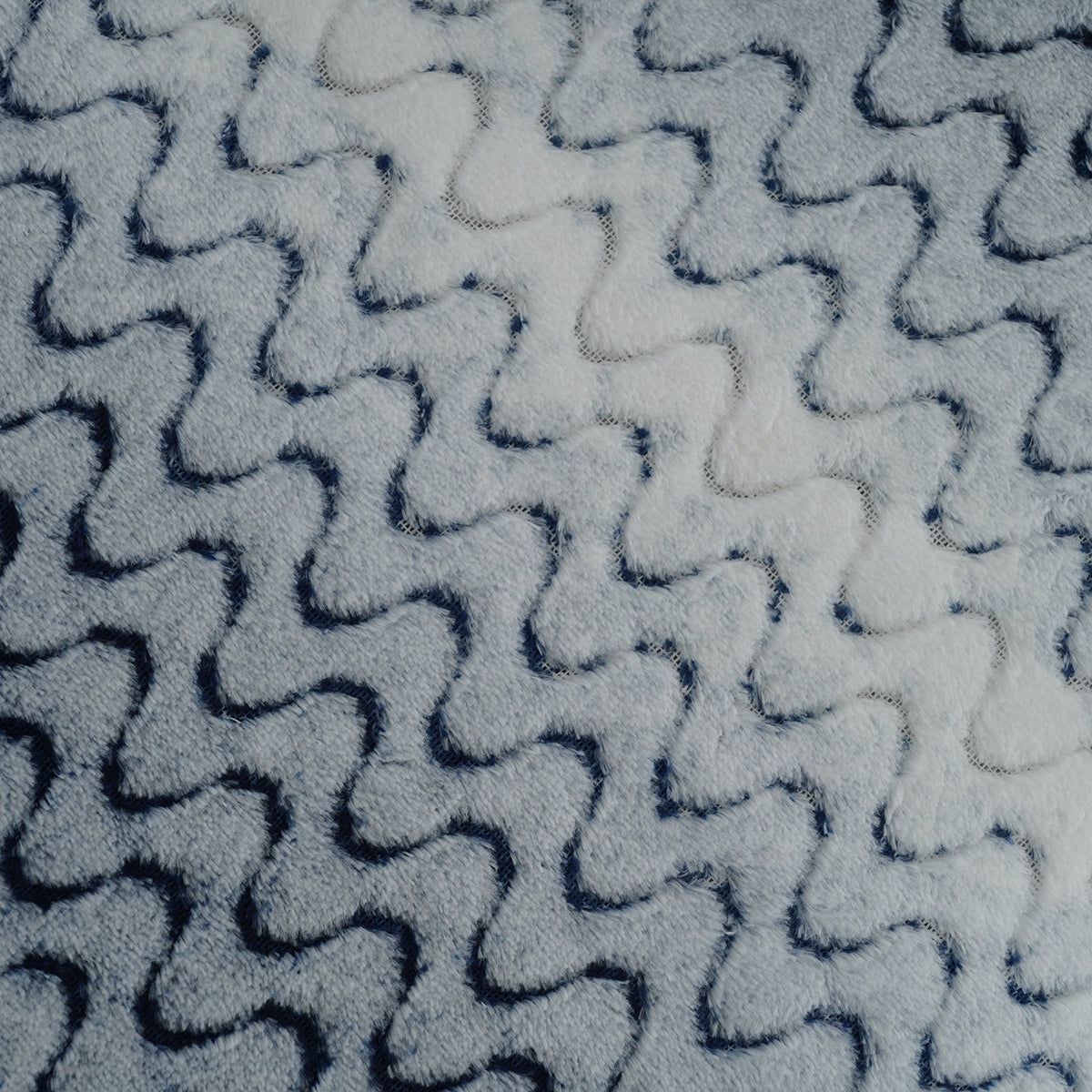 Livmore Super Soft Ombre Design Blanket (150x200cm) 250gsm - Navy V32668807 3