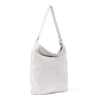 Assots London Tina Suede Slouchy Shoulder Bag - Grey_8646875_1