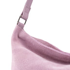 Assots London Tina Suede Slouchy Shoulder Bag - Lilac_8646876_3