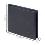Prestige Genuine Leather Wallet and Card Holder Combo Gift Set With RFID Blocking Technology - Black_8646913_4
