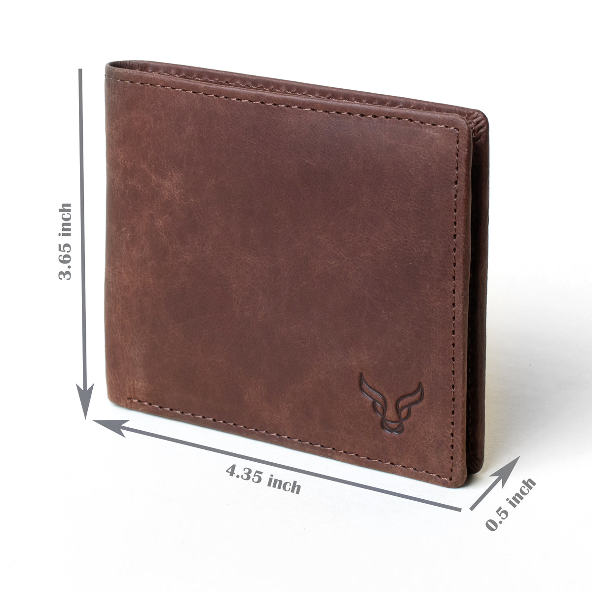 Prestige Genuine Leather Wallet and Card Holder Combo Gift Set With RFID Blocking Technology - Brown V32530174 4