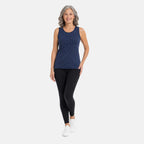Beaumonde Vest Top (Size 22/24) - Navy & White_8646960
