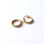 Maestro Collection-9K Yellow Gold Hoop Earring with Clasp(Width 1.96mm)_8646991_3