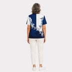 pure and nature  Top (Size - 14/16) - Navy_8651521_2