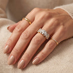 D'Joy - Moissanite Ring in Yellow Gold Plated Sterling Silver 1.40 Ct._8658075_2