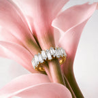 D'Joy - Moissanite Ring in Yellow Gold Plated Sterling Silver 1.40 Ct._8658075_6