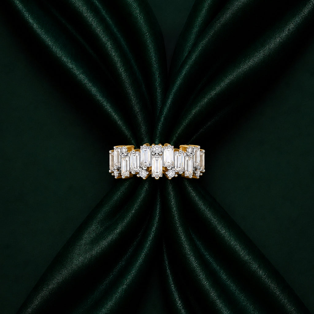 D'Joy - Moissanite Ring in Yellow Gold Plated Sterling Silver 1.40 Ct._8658085_2