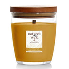 Natures Wick - Sun Ripened Pear Woodwick Medium Jar - Yellow. 284grams_8658395