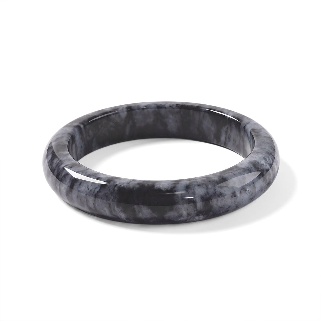 Natural Jade Bangle (Size - 7.5) 295.00 Ct._8660717