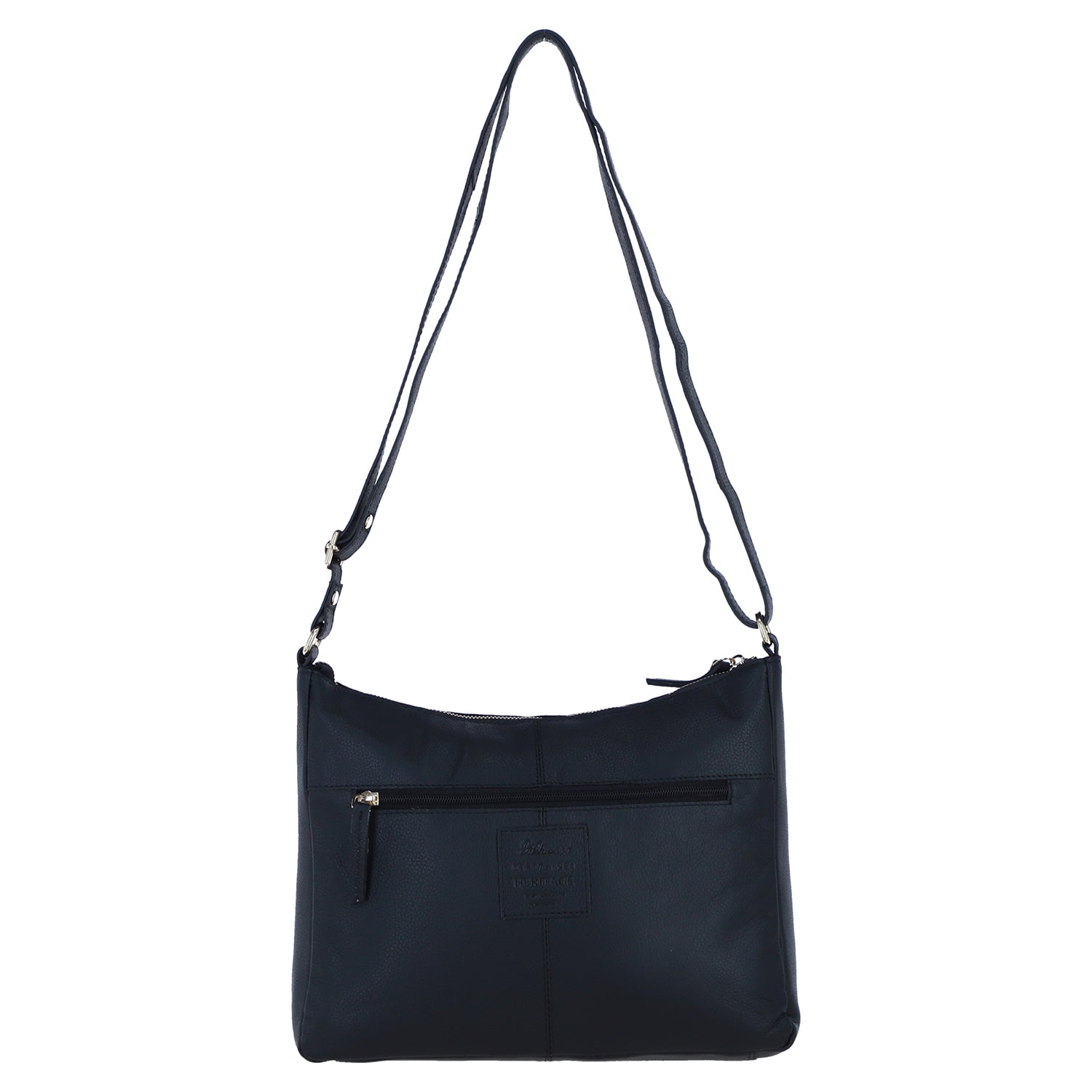 Ashwood Highgate Real Leather Crossbody Shoulder Bag - Black V32512929 1