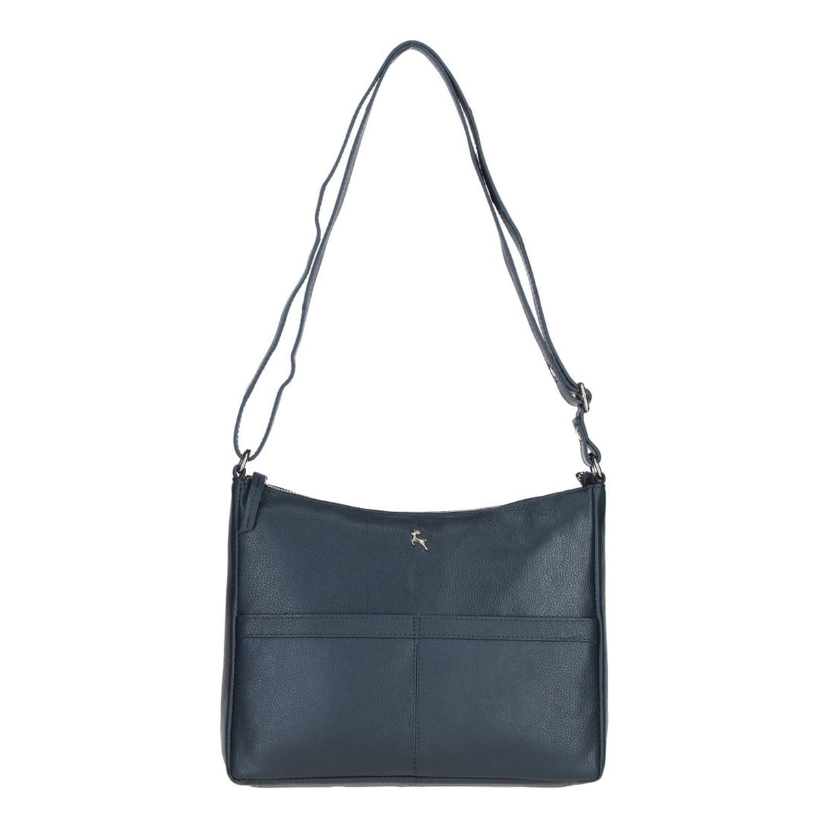Ashwood Highgate Real Leather Crossbody Shoulder Bag - Peacoat Blue V32512922 0