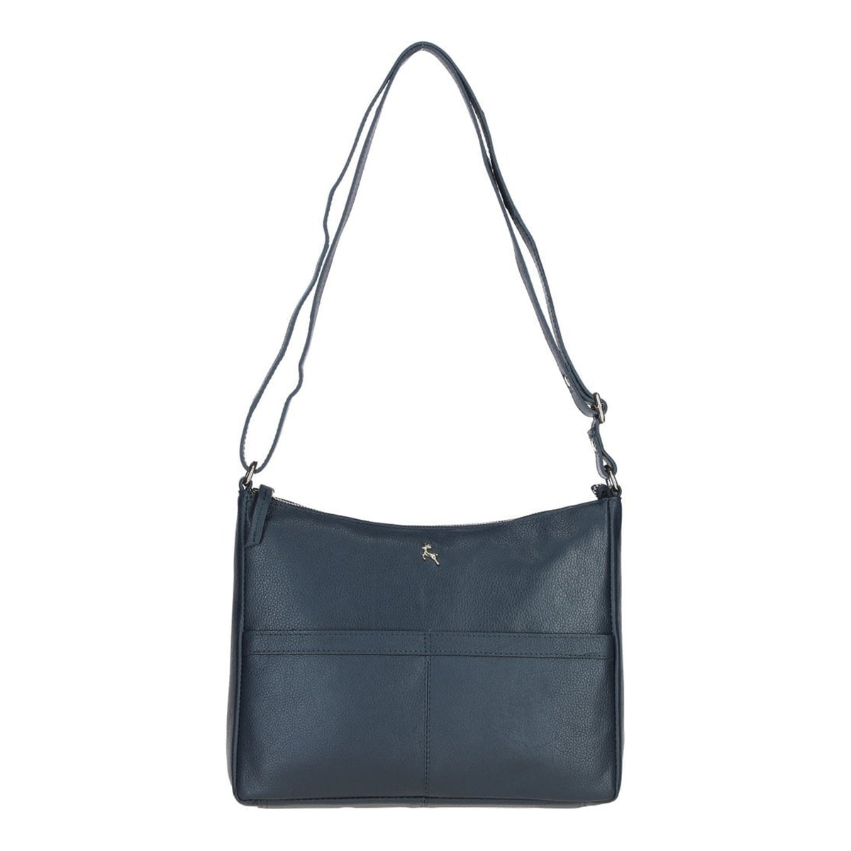 Ashwood Highgate Real Leather Crossbody Shoulder Bag - Peacoat Blue V32512922 0