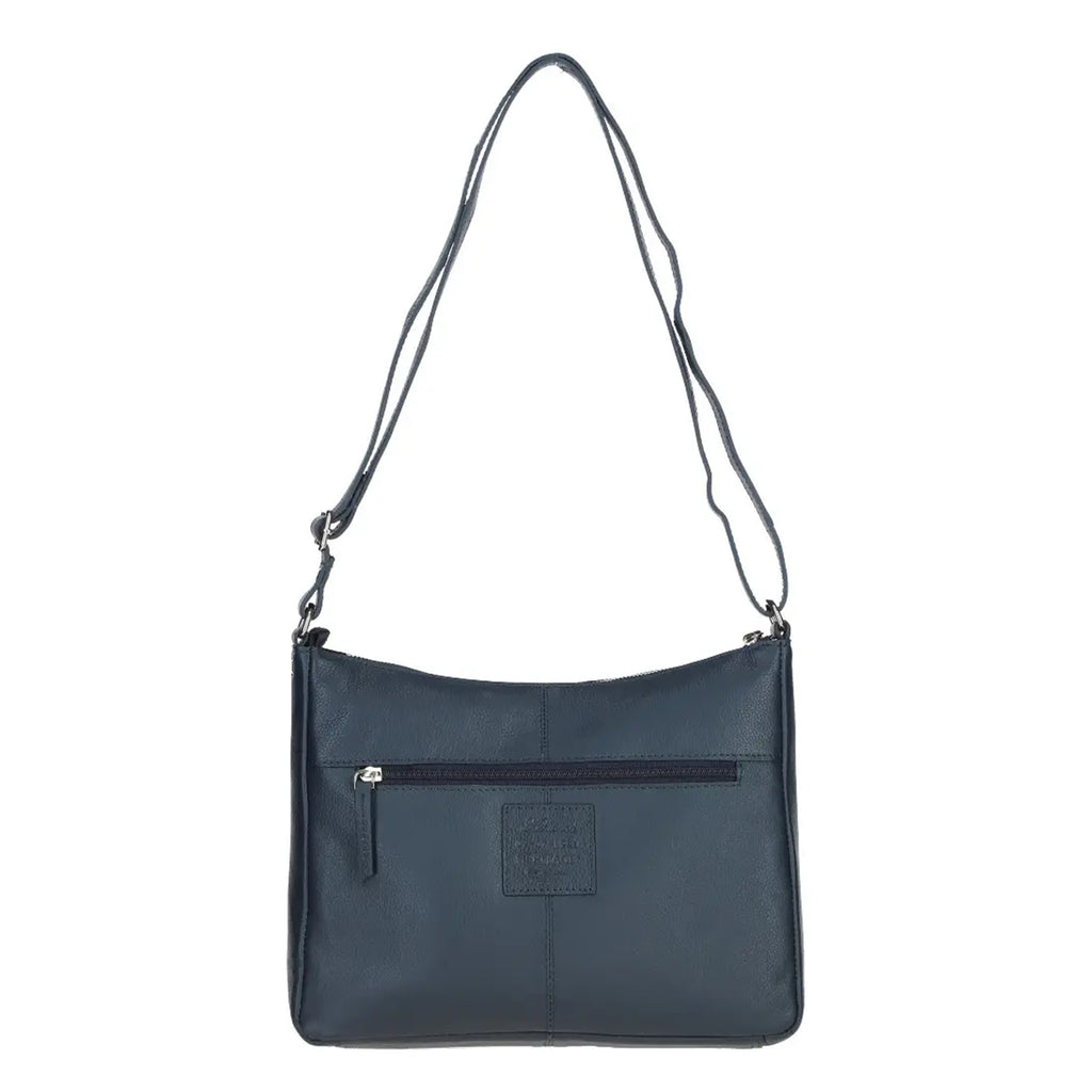 TJC Special Leather Shoulder Bag - Navy_8660802_1
