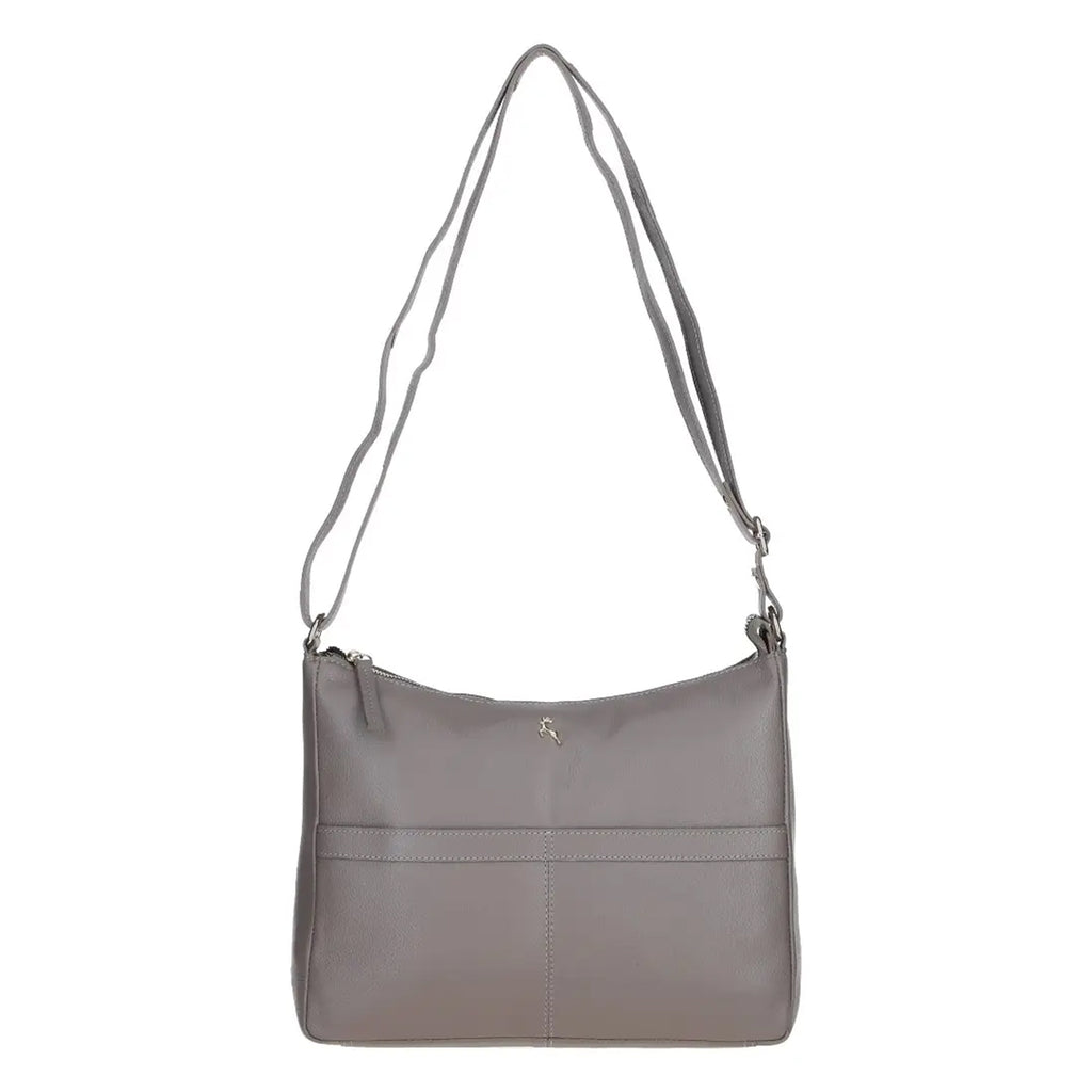TJC Special Leather Shoulder Bag - Taupe_8660820