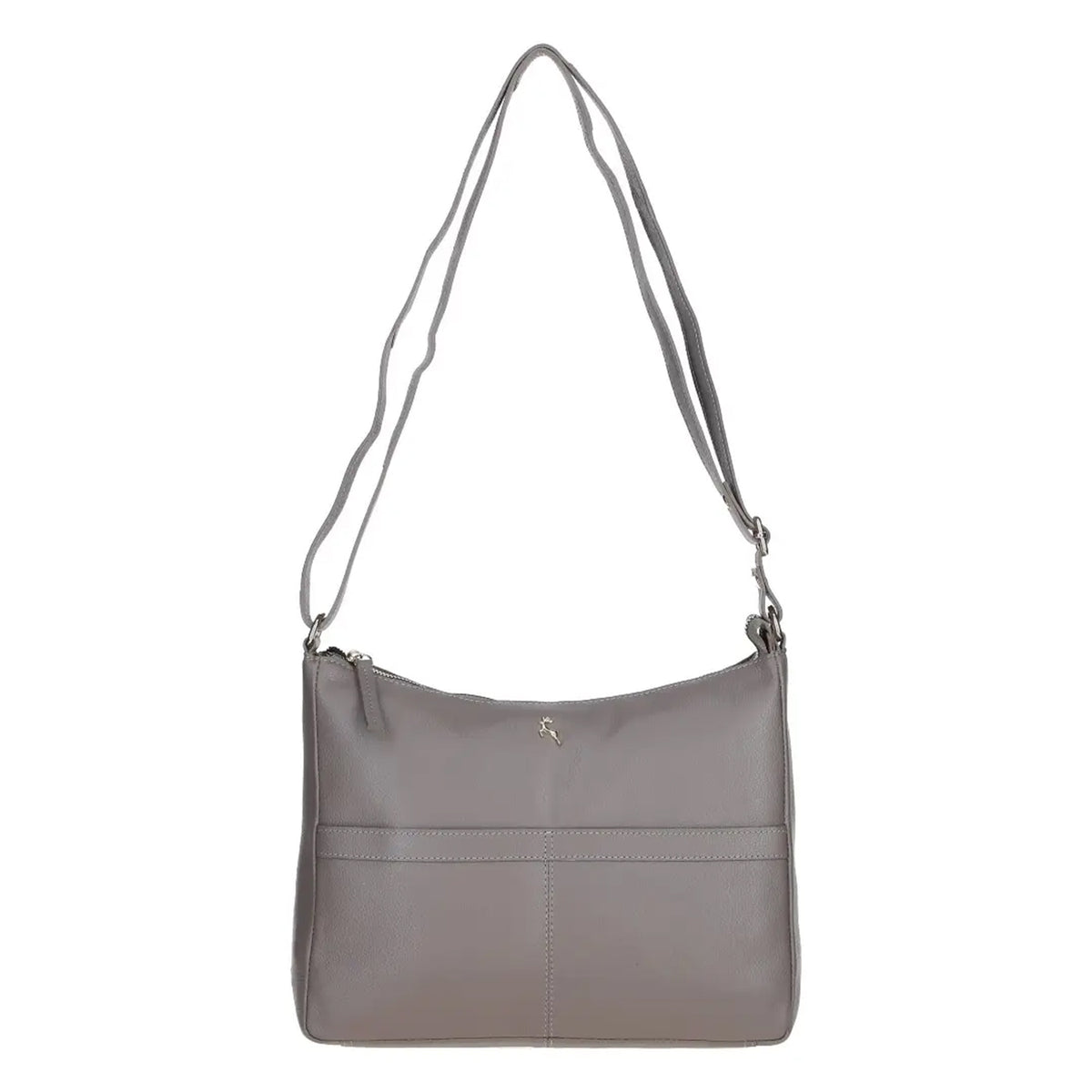Ashwood Highgate Real Leather Crossbody Shoulder Bag - Taupe V32512548 0
