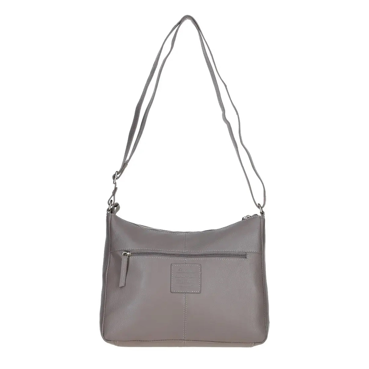 Ashwood Highgate Real Leather Crossbody Shoulder Bag - Taupe V32512548 1
