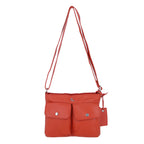 Ashwood Leather Cardiff Multi Pocket Crossbody Handbag - Tango_8660857
