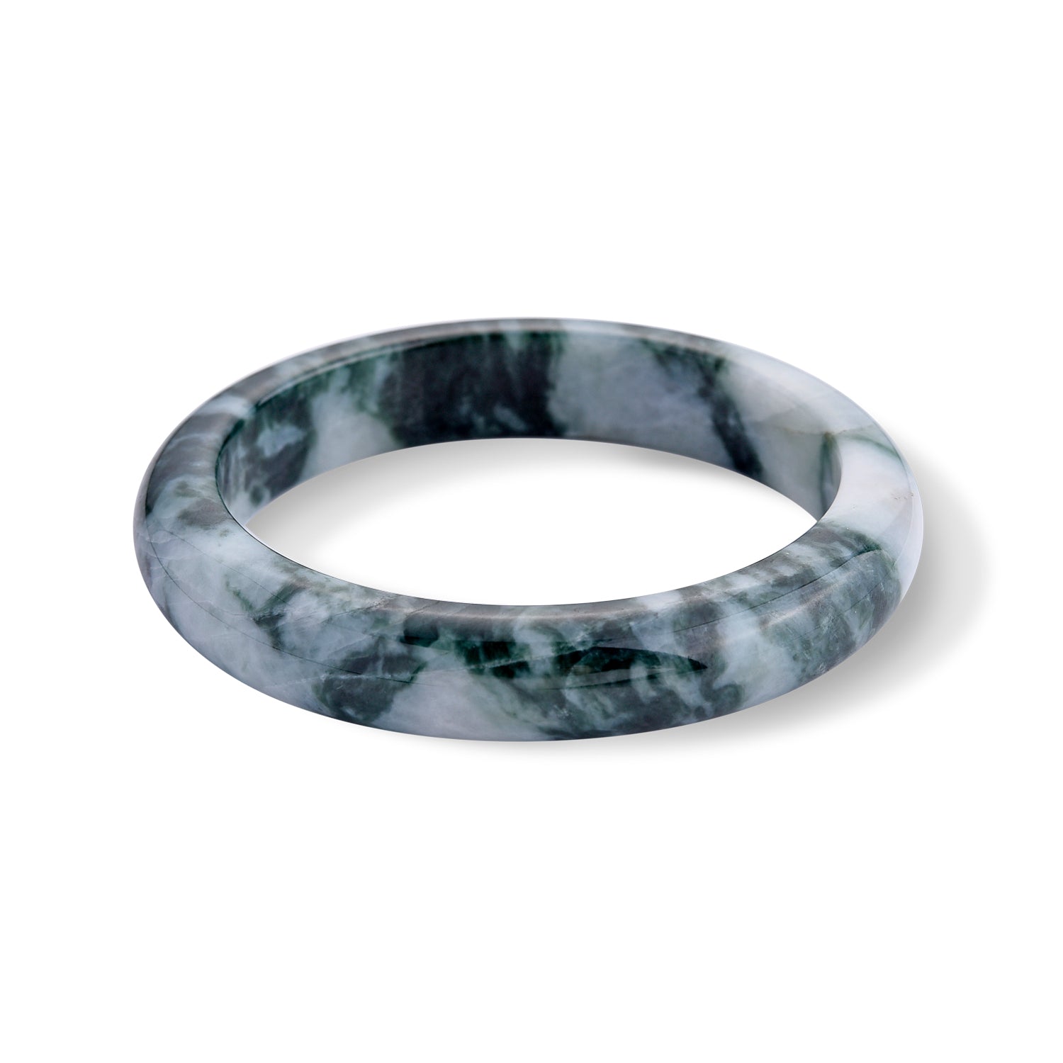 Extremely Rare Natural Jade Bangle (Size 7.5) 295.00 Ct. 8660859 3