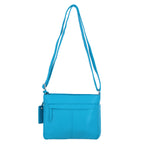 Ashwood Leather Cardiff Multi Pocket Crossbody Handbag - Blue_8660871_1