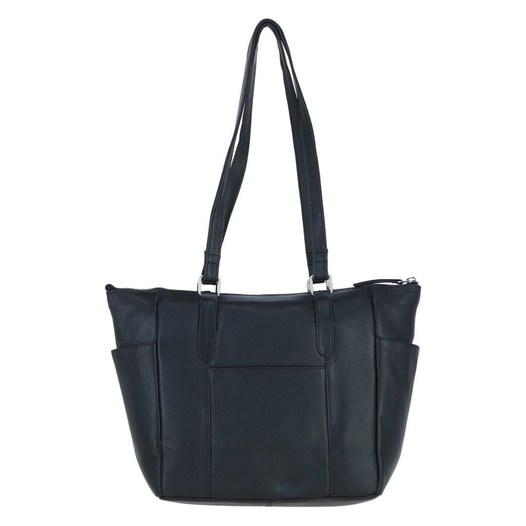 TJC Special Leather Tote Bag - Black_8660910_1