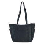 TJC Special Leather Tote Bag - Black_8660910_1