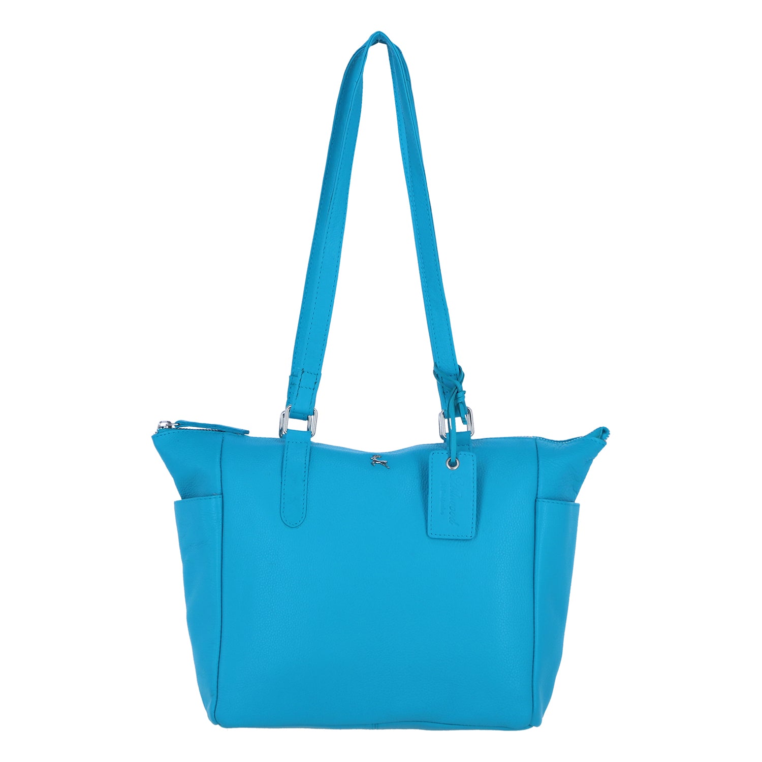 Ashwood Oxford Real Leather Shoulder Tote Bag - Blue 8660922 0