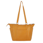 TJC Special Leather Tote Bag - Yellow_8660929_1