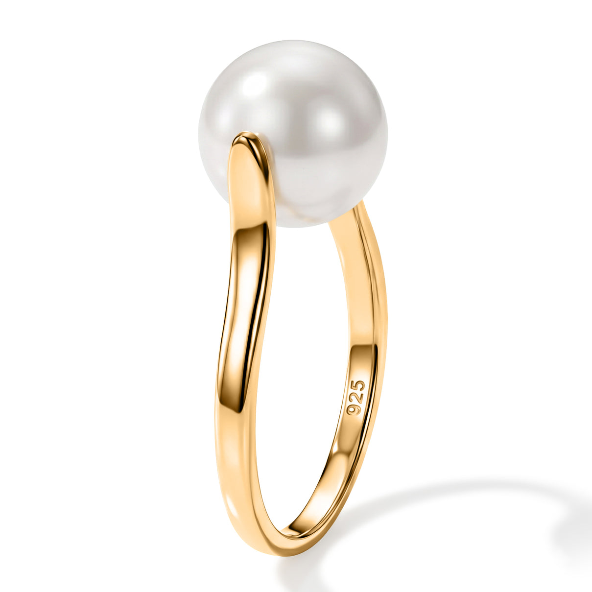 D'Joy White Edison Pearl Fancy Ring Sterling Silver  8.500  Ct. 8662048 3