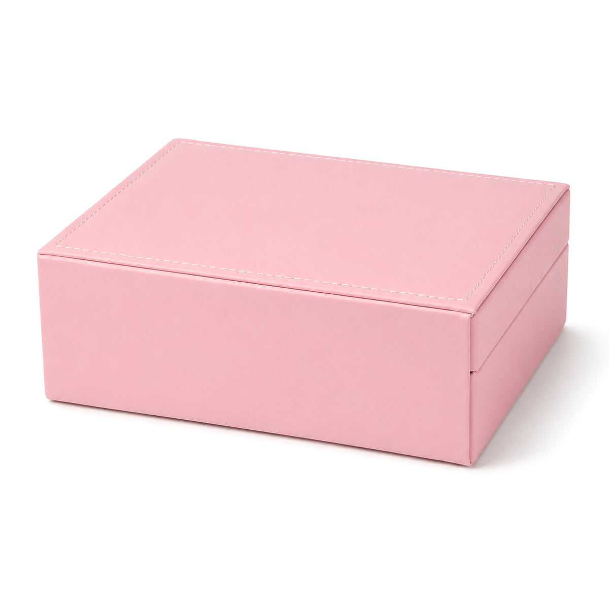 Portable Travel Jewelry Organizer Case with Earring Holder (Size 16x11x6 cm) - Pink 8662131 6
