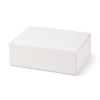 Portable Travel Jewelry Organizer Case with Earring Holder (Size 16x11x6 cm) - White_8662132_5