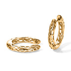 EverTrue Bronzella Collection - Huggie Earring with Clasp Back in Yellow Gold Tone_8662596