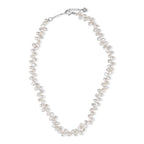 LA Closeout Deal Keshi Pearl Necklace (Size - 16 + 2Ext) with Sterling Silver Lobster Clasp_8662954
