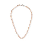 LA Closeout Deals Peach Fresh Water Pearl Necklace (Size - 16) With Lobster Clasp 75.00 Ct._8662983