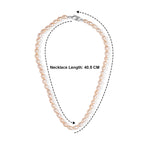LA Closeout Deals Peach Fresh Water Pearl Necklace (Size - 16) With Lobster Clasp 75.00 Ct._8662983_5