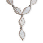 LA Closeout Deals White Fresh Water Pearl Necklace (Size - 16) With Sterling Silver Lobster Clasp._8663022_3
