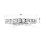 D'Joy - Moissanite Full-Eternity Band Ring in Rhodium Overlay Sterling Silver 1.40 Ct._8663809_4
